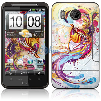 ideaSkin HTC Desire HD/G10/G7HD/A919/大坏蛋 凤凰于飞 手机外壳保护套皮贴膜 ENDASB311020