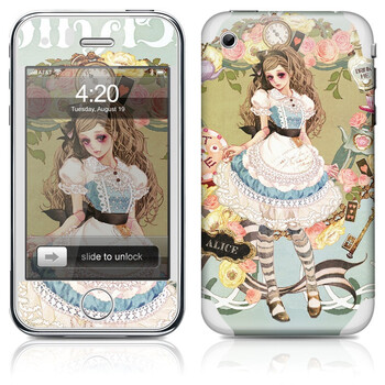 ideaSkin iPhone 3G/3GS 爱丽丝多莉 手机外壳保护套皮贴膜 ENABRC011866