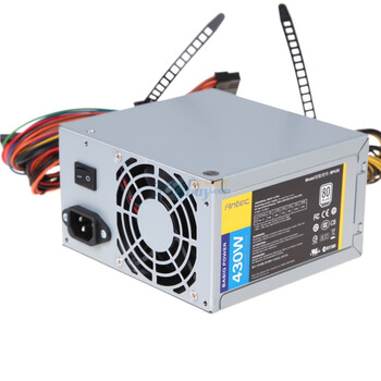 安钛克（Antec）BP-430PLUS 额定430W 80mm静音风扇 主动式PFC 电源