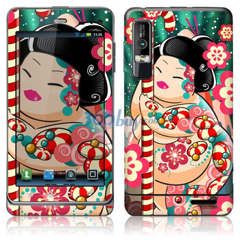 ideaSkin 摩托罗拉 ME863 /XT883/XT862/里程碑 3 皮肤 胖美人 外壳保护套皮贴膜 BADA940625
