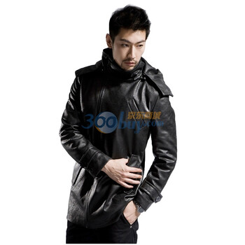 圣迪奥sdeerhe 男装 冬 质感硬朗修身棉服 灰1471903 灰色 XXL