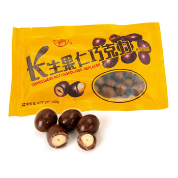 梁丰 长生果仁巧克力100g *15