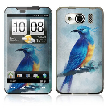 ideaSkin HTC T9199 / Z510D / 双擎 / 双擎S 蓝鸟 机身贴膜 保护膜 皮肤 BDFD042162