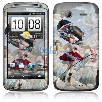 ideaSkin HTC G14/G18/Sensation XE/Z710E/Z715E/Pyramid 云中弹奏 外壳保护套皮贴膜 DAYC682074