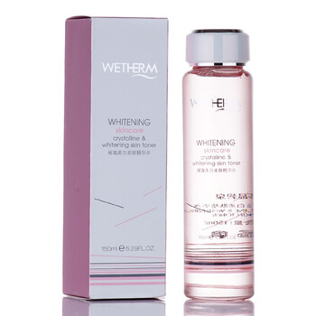 温碧泉WETHERM璀璨美白柔肤精华水150ml 补水保湿去细纹爽肤水