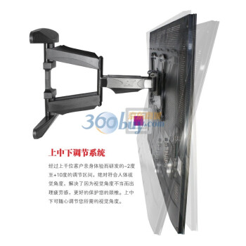 NB E400 超薄型 旋转液晶电视挂架（40-60寸）
