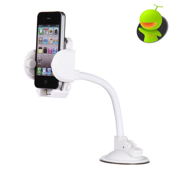 哈密瓜（hamimelon) HM0161 iphone4/4S HTC 三星 通用车载支架 车用 支架 车架 可调角度 白色