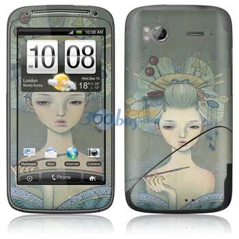 ideaSkin HTC G14/G18/Sensation XE/Z710E/Z715E/Pyramid 艺伎花魁 外壳保护贴膜 ENDAYC742086