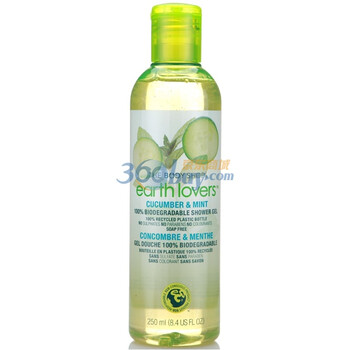 The Body Shop美体小铺无负担青瓜薄荷沐浴露250ml