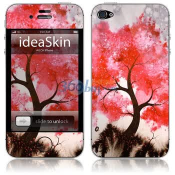 ideaSkin iPhone 4 熔岩树 手机外壳保护套皮贴膜 CJKC342115