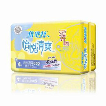 倍舒特怡悦清爽超长夜用4片 QS18004