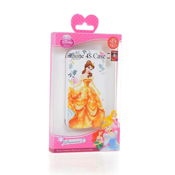 迪士尼/Disney Princess公主 闪亮贝儿iPhone4/4S 手机保护壳IPH4030476WD