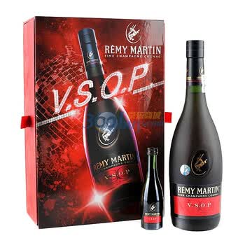 40°Remy Martin人头马VSOP特优香槟干邑白兰地礼盒（700ml+50ml）