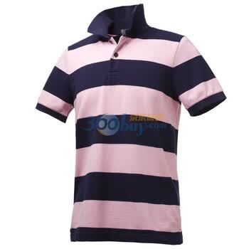 Giordano佐丹奴 Polo 男缤纷自由间珠地POLO 01010030 粉红 XL