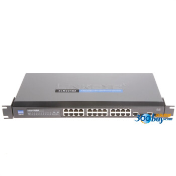 思科（Cisco）SLM224G2-CN 24口可管理以太网交换机