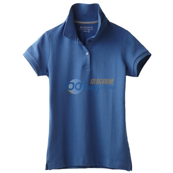 Giordano佐丹奴 Polo 女糖果色弹力修身珠地Polo 01310001 天蓝色 M
