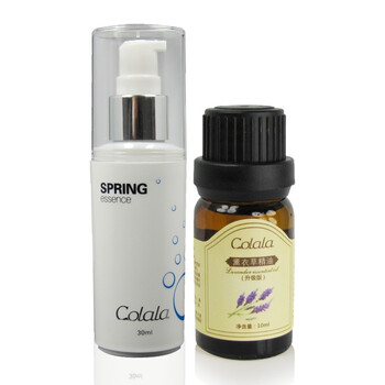 可拉拉薰衣草精油升级版10ML+可拉拉水润精华30ml 祛痘补水组合
