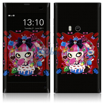 ideaSkin 诺基亚 N9 皮肤 糖果女孩 手机 外壳保护套皮贴膜 BALC652070