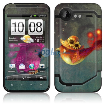 ideaSkin HTC Incredible S / G11 / 惊艳 / S710e 皮肤 凤凰鸟 外壳保护套皮贴膜 DAVD042163