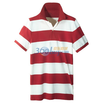 Giordano佐丹奴 Polo 男撞色自由间修身珠地POLO 01011008 粉色 L