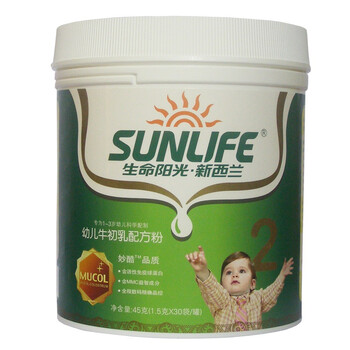 生命阳光新西兰幼儿牛初乳配方粉 1-3岁适用