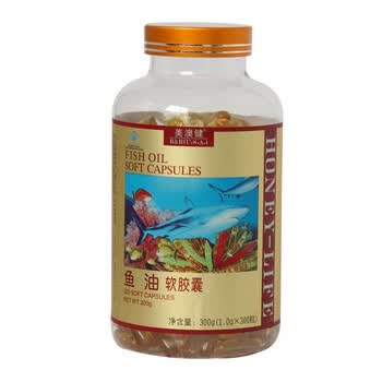 美澳健 鱼油软胶囊　三高调理，明目健脑　1000mg × 300粒