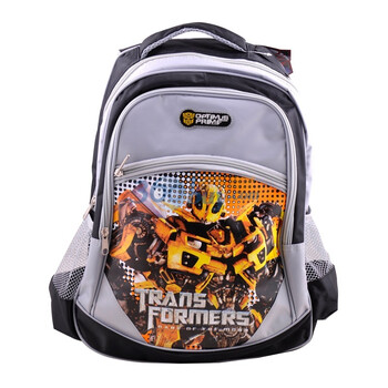 变形金刚/Transformers 小学生减压减负双肩书包/儿童靓酷背包 T164526M 黑色