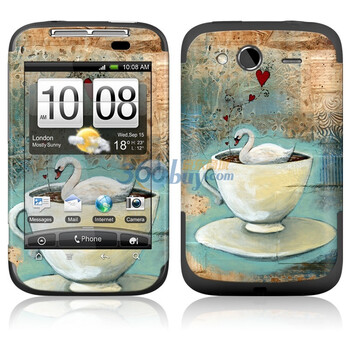 ideaSkin HTC Wildfire S(G13) 皮肤 茶杯里的天鹅湖 手机外壳保护套皮贴膜 ENDAXC602060