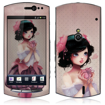 ideaSkin 索尼爱立信 MT15i / XPERIA Neo / XPERIA Halon 情人节 外壳保护套皮贴膜 DBLA622126