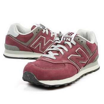 NEW BALANCE新百纶 中性复古鞋 ML574LBG-02E 暗红 44