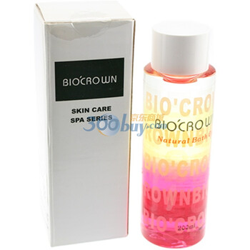 百匡BIOCROWN草莓天然润肤沐浴油200ml