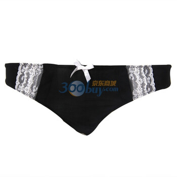 Victoria’s secret维多利亚的秘密 纯真年代T裤044-061A-0395 黑色 L