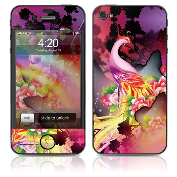 ideaSkin iPhone 4 丹凤朝阳 手机外壳保护套皮贴膜 ENCJKB311021