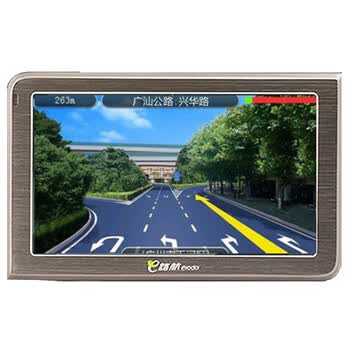 E路航 E-V5定制版双核实景导航仪(香槟色) 官方标配+外置4G