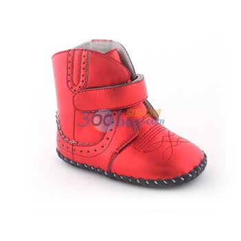 小蓝羊 学步鞋 秋款新品 女童鞋 BB-A28131 红色 135