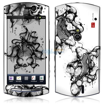 ideaSkin 索尼爱立信 MT15i / XPERIA Neo / Halon 对鲤 外壳保护套皮贴膜 DBLC702078