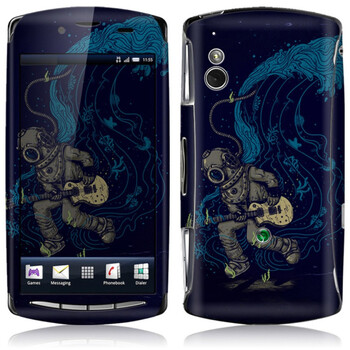 ideaSkin 索爱 Xperia Play Z1i / R800 皮肤 我为吉他狂 外壳保护套 贴膜 BBKC081933