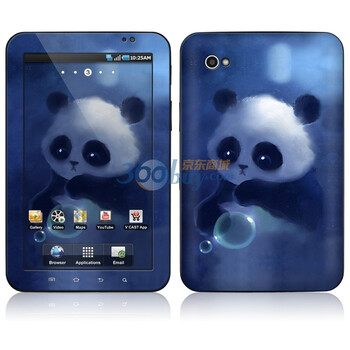 ideaSkin 三星 GALAXY Tab / P1000 / P1010 皮肤 熊猫 外壳保护套皮贴膜 DBGD032158