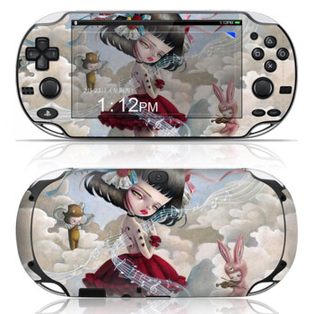 ideaSkin 索尼 PSV （3G/Wi-Fi版） 云中弹奏 机身贴膜 手机贴纸 保护膜 皮肤 DACC682074