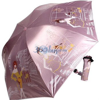 2012年新款 天堂伞 防紫外线 防晒 晴雨伞 3308E秀出时尚 8号粉