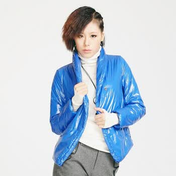伊思君凯ESBACK 个性夹棉小棉衣1500230SMW597 白色 M