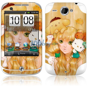 ideaSkin HTC Wildfire/G8/野火/A3366/A3333 波姆小鹰派 手机外壳保护套皮贴膜 ENDAQC232083