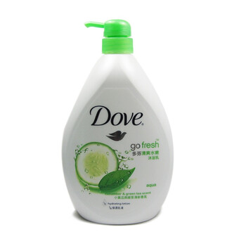 Dove/多芬清爽水嫩沐浴露 (小黄瓜与绿茶清新)1000ML