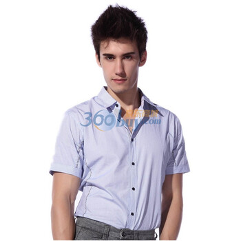 007MonteCarlo商务衬衫11SS00214004 蓝色 XXL
