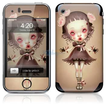 ideaSkin 苹果apple iPhone 3G/3GS 嗯！ 外壳保护套贴膜全身贴 ABRC622064