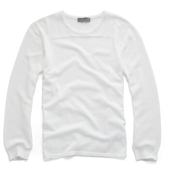 Giordano佐丹奴 针织衫 男<em>正反针</em>双拼圆领<em>毛衣</em>