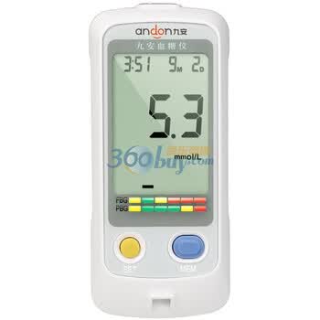 九安血糖测试仪 AG-605试纸装（白色）