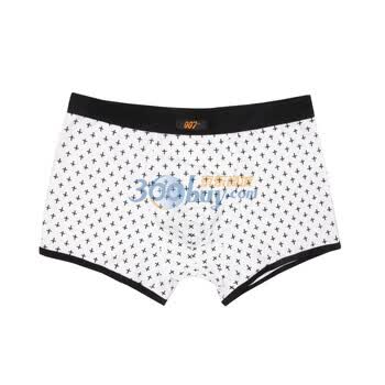 007乔治舒适弹力时尚内裤qz023 白色 XXXL