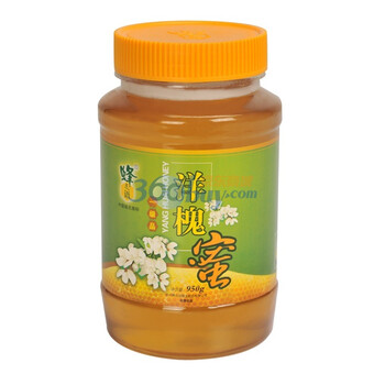 蜂之语洋槐蜂蜜 槐花蜜 天然蜂蜜 950克/瓶