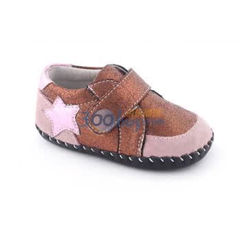 小蓝羊 学步鞋 秋款新品 男女童鞋 BB-A28112 橙色 135
